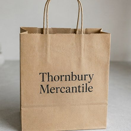 Kraft Paper Shopping Bags
