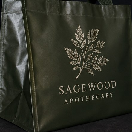 Shopping bags with logo printing